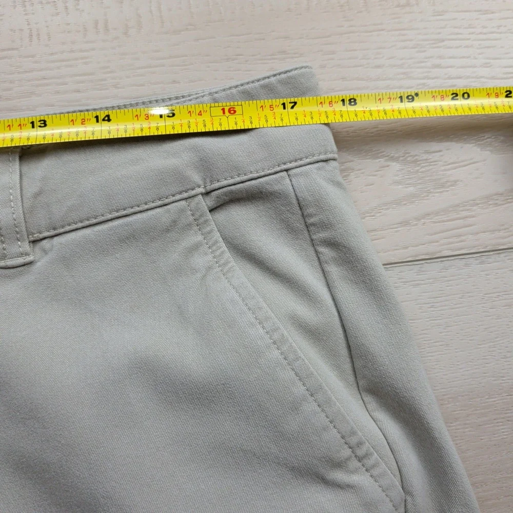 Mugsy Teddys Chino Pants Mens 35x32 (Fits 35x31) Beige Stretch Business Casual
